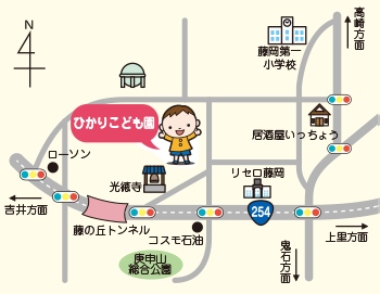 クリックするとグーグルマップを表示します